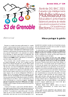 Bulletin n°234, janvier 2021