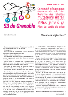 Bulletin n°232, juillet 2020