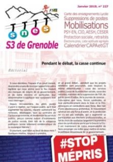 Bulletin n°227, janvier 2019