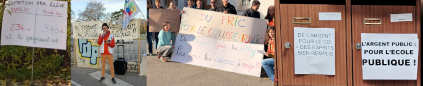 13 novembre : mobilisation réussie pour les collèges de Savoie !