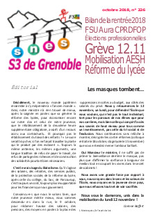 Bulletin n°226, octobre 2018