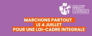 Toutes et tous mobilisé·es le 4 juillet pour la loi cadre intégrale