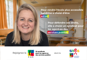 2 journées de formation FSU pour les AESH en novembre en Isère