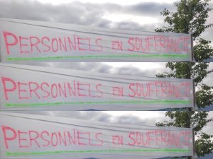 Grève au collège le Savouret