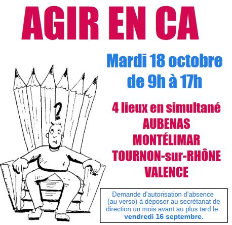 Stage « Agir en CA »