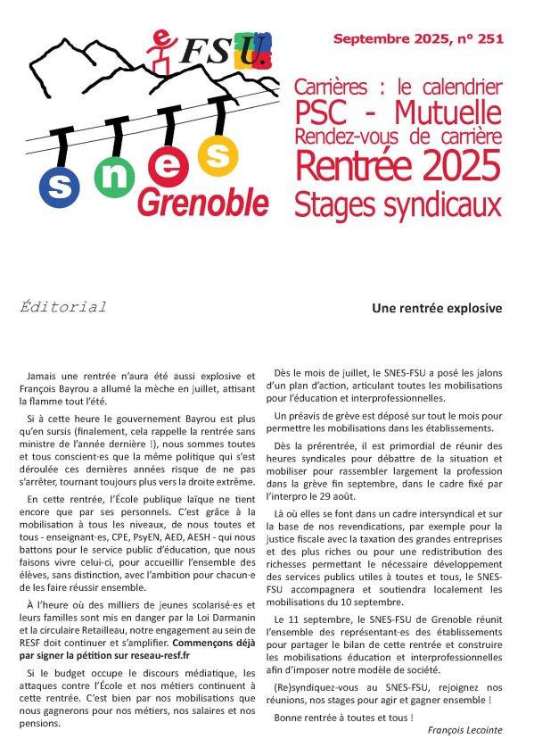 Bulletin n°251