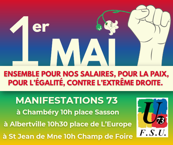 1er mai : pain, paix, liberté !