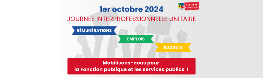 Pour les salaires, les services publics, l'abrogation de la loi (…)